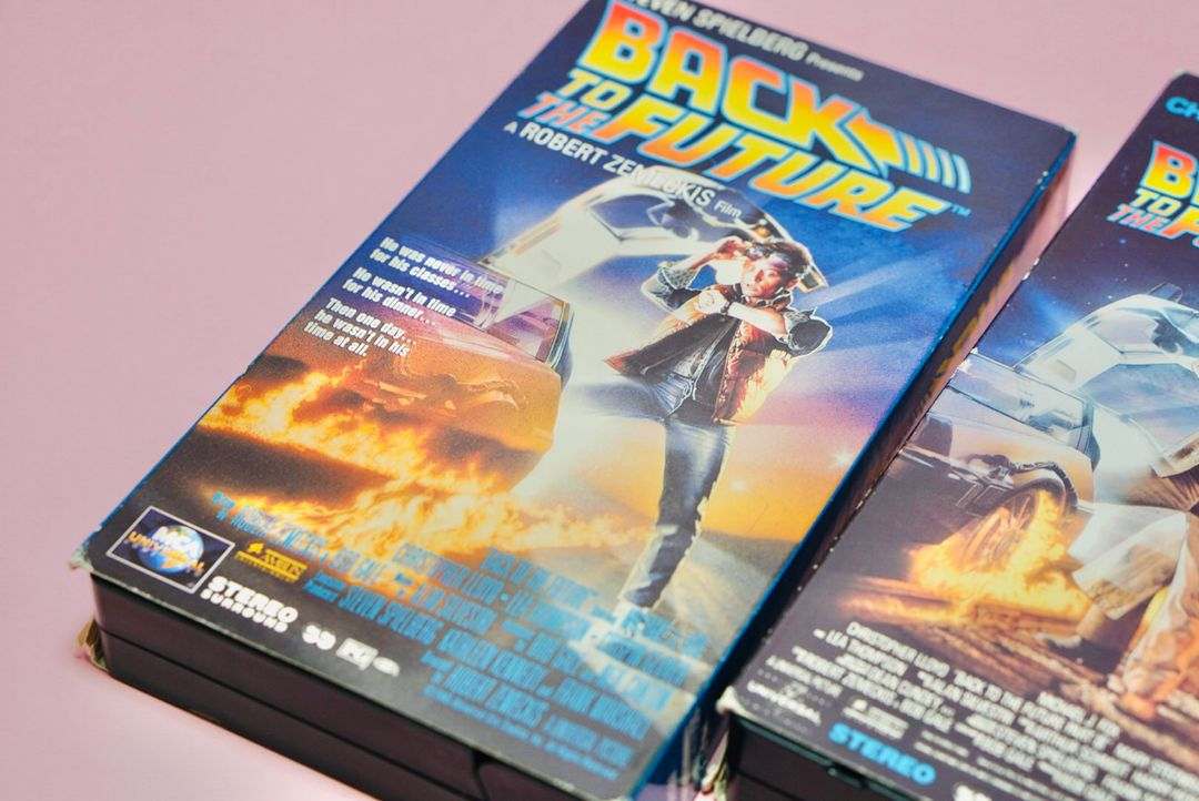 빽투더퓨처 1,2,3 비디오 테이프 북미판 영화 수집 vhs 이미지