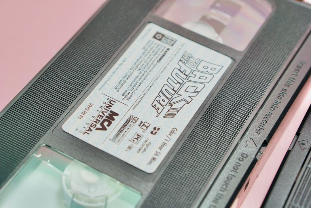 빽투더퓨처 1,2,3 비디오 테이프 북미판 영화 수집 vhs 이미지