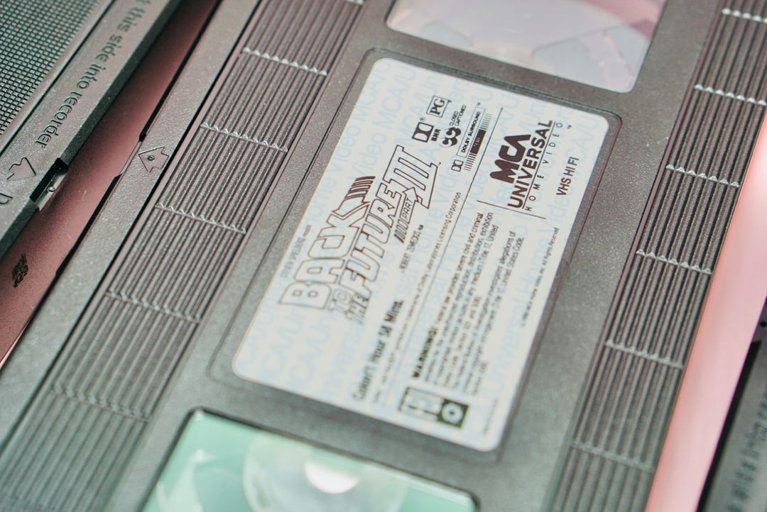 빽투더퓨처 1,2,3 비디오 테이프 북미판 영화 수집 vhs 이미지