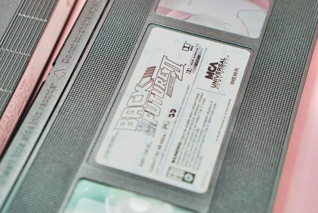 빽투더퓨처 1,2,3 비디오 테이프 북미판 영화 수집 vhs 이미지