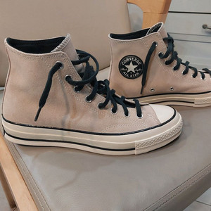 컨버스 척 70 하이 스웨이드 실트 레드 260사이즈 택포3만