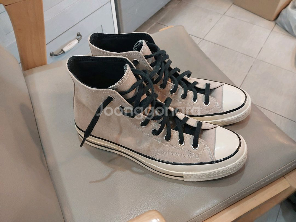 컨버스 척 70 하이 스웨이드 실트 레드 260사이즈 택포3만--9