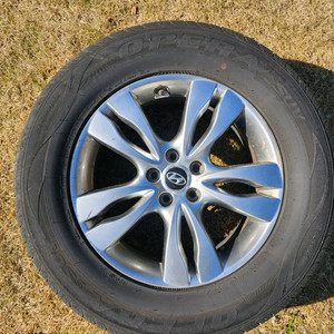 베라크루즈 18인치 휠타이어 15만