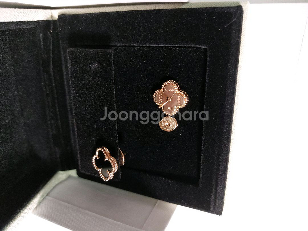 반클리프 팔찌 목걸이 귀걸이--3