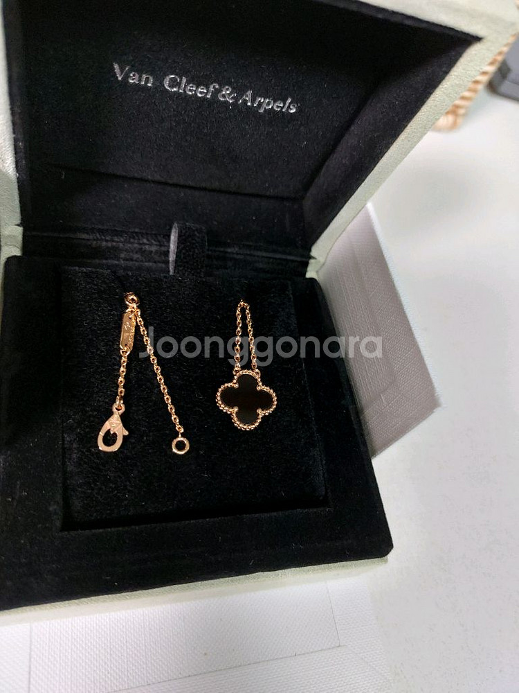 반클리프 팔찌 목걸이 귀걸이--4