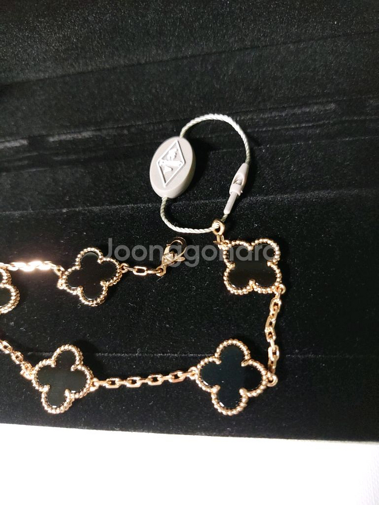 반클리프 팔찌 목걸이 귀걸이--8