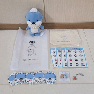 하모 캐릭터 굿즈 인형 그립톡 열쇠고리 스티커 가방 세트