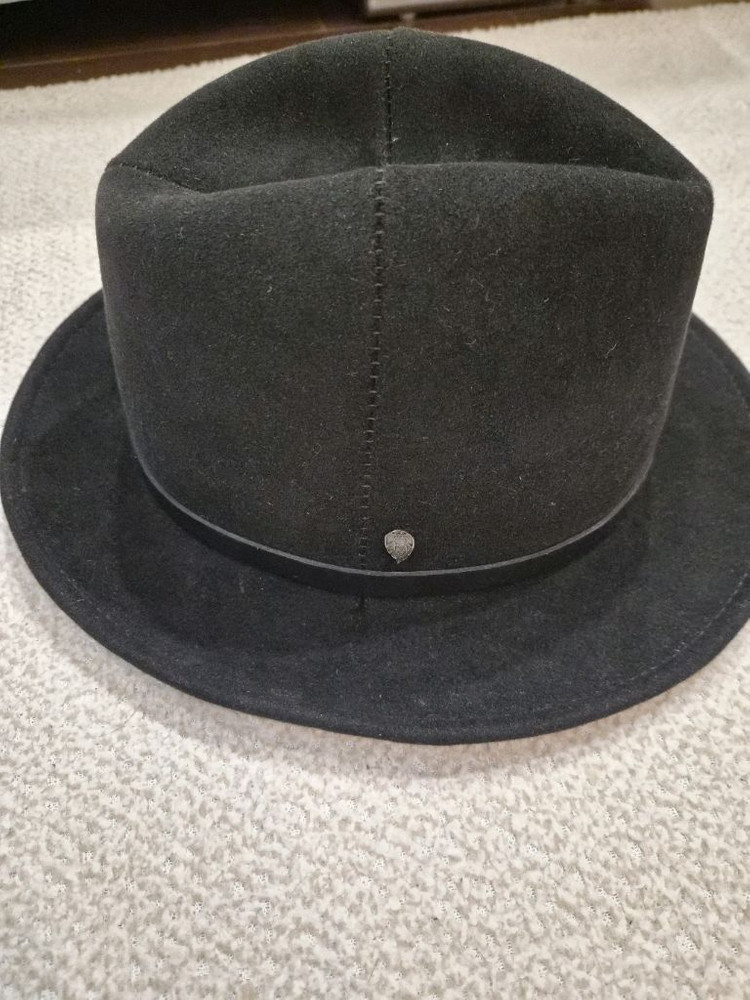 헬렌카민스키 XY 블랙 펠트 겨울 페도라 L 이미지