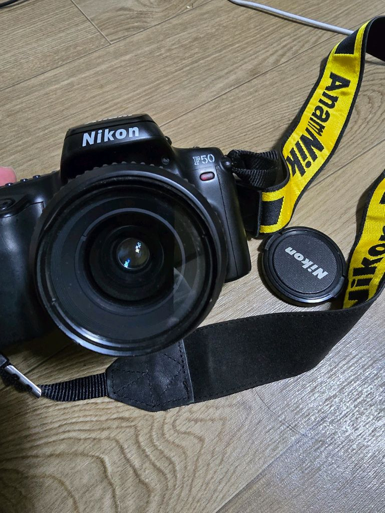 니콘 F50 필름 카메라 35-80mm 렌즈--3