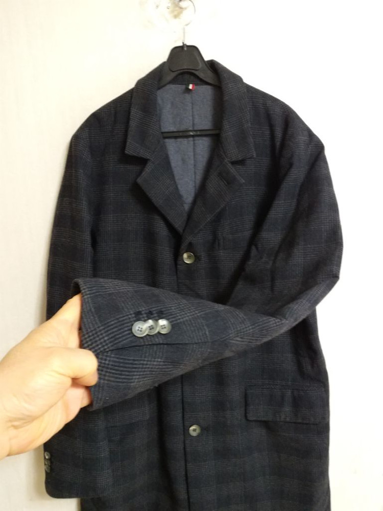 남성 일꼬르소 모직 하프 패딩코트 (100) 이미지