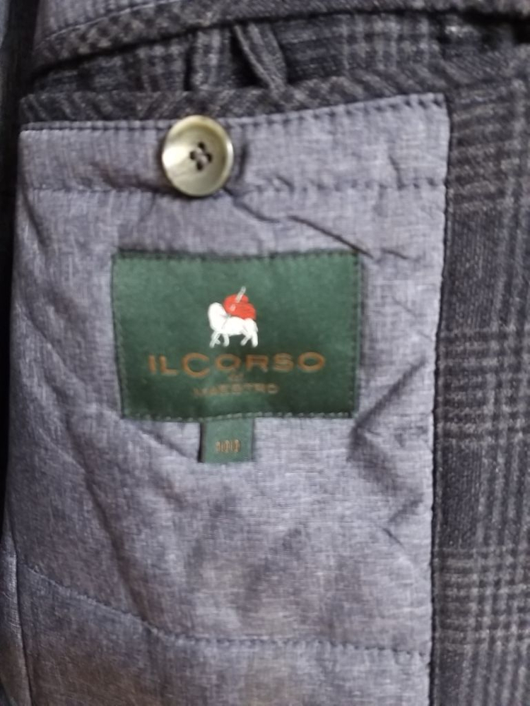 남성 일꼬르소 모직 하프 패딩코트 (100) 이미지