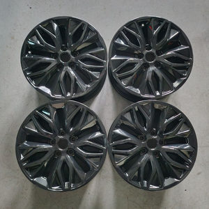 K5 DL3 17인치 하이브리드 블랙휠 중고휠 팝니다 / 니로 쏘나타 이미지