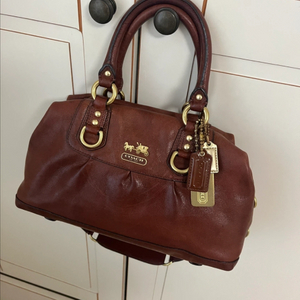 코치 소가죽 토트백 숄더백