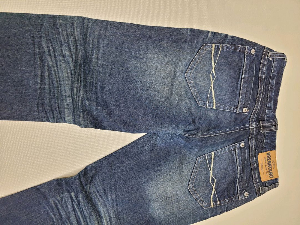 Brenn jeans 남자 워싱 청바지 30 다크블루--8