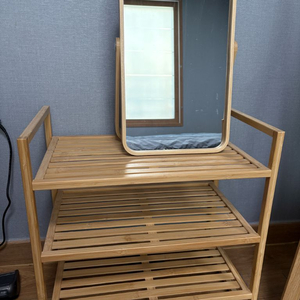 원목 거울 행거 세트