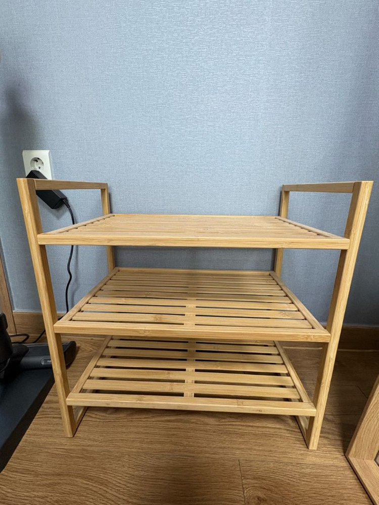 원목 거울 행거 세트--1