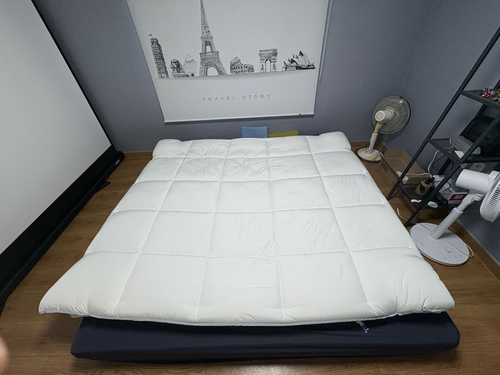 바자르 알러지케어 밴딩 토퍼 퀸사이즈--1