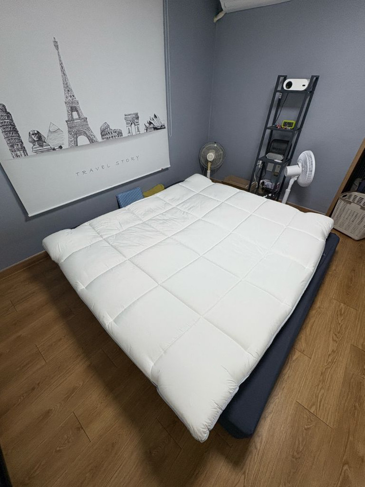 바자르 알러지케어 밴딩 토퍼 퀸사이즈--2