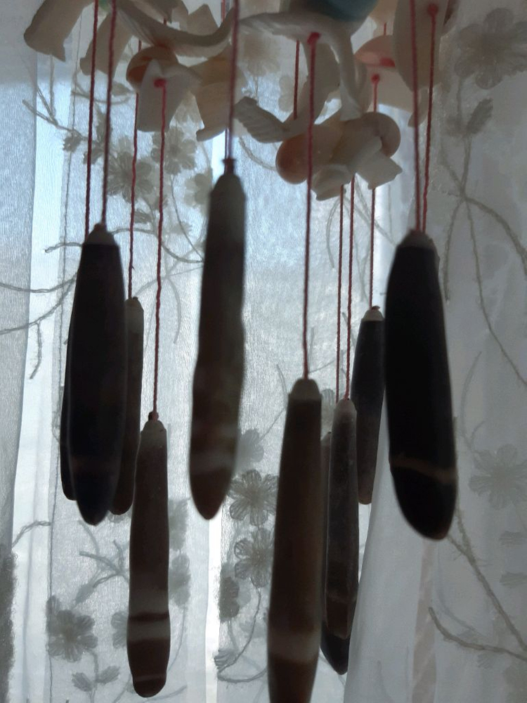 핸드메이드 조개모빌--2