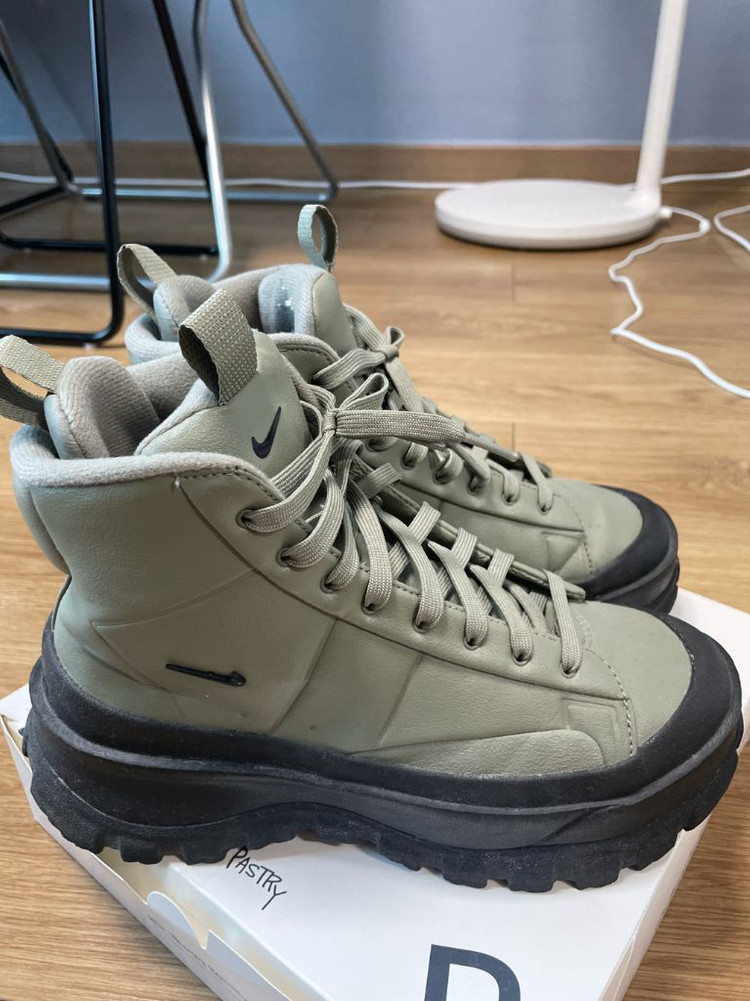 나이키 블레이저 롬 미드 워커 올리브--1