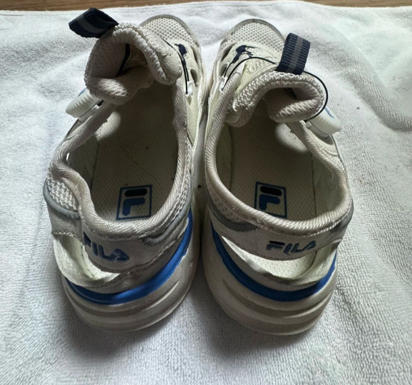 휠라 키즈 여름 운동화 190 / 1회 착용 · 거의 새거 이미지