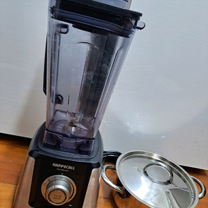 해피콜 대형 초고속 블랜드 믹서기 (인덕션겸용 냄비 덤)