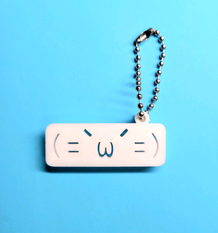 삐진 이모티콘 키링 키체인--2