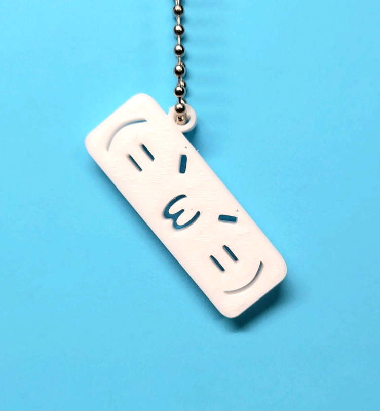 삐진 이모티콘 키링 키체인--4