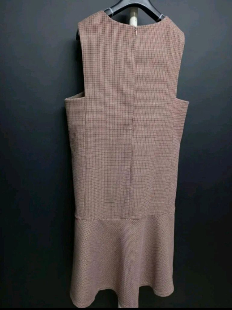 새 써스데이아일랜드 체크 춘추동 롱 원피스 66 이미지