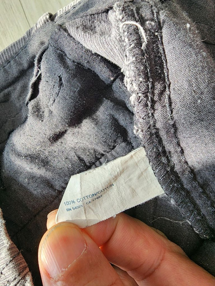 GAP 갭 코듀로이 팬츠 팜. 33사이즈 블루그레이 색상 골덴 바지--7