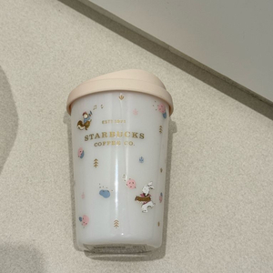 스타벅스 가을 동물 리드 글라스 355ml