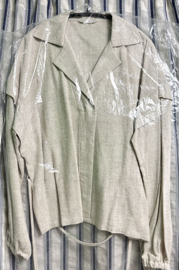 아디세떼흐 루미 린넨 블라우스 미착용 택포 루흐--5