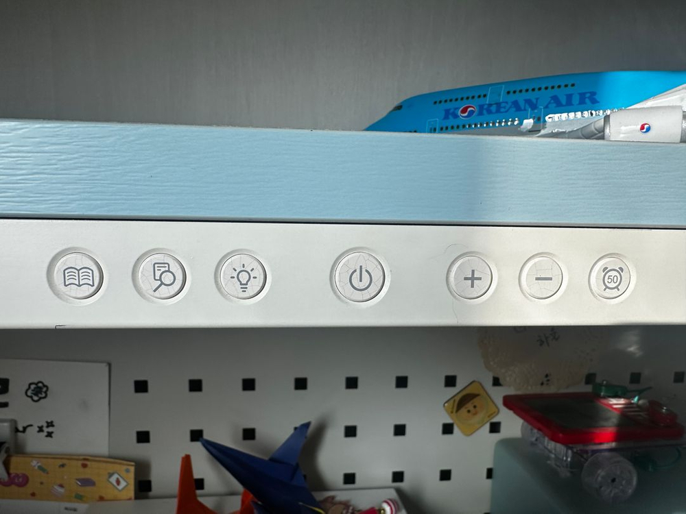 한샘 조이S 일자형 책상--2