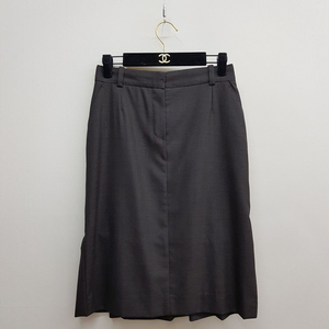 루이비통 울 블렌드 프릴 스커트 38사이즈