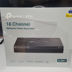 티피링크 VIGI 16채널 네트워크 비디오 레코더 VIGI NVR2016H 단순개봉 새제품입니다