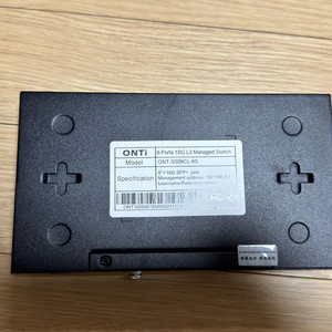 onti 10G 스위치, mellanox connectX 3