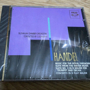 헨델 클래식 CD 미개봉 새제품(1992년)