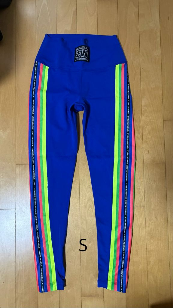 줌바 파랑레깅스(s)--1