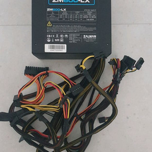 잘만 zm 600W 파워서플라이
