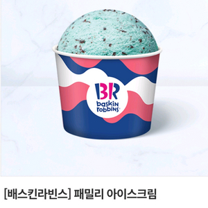 [배스킨라빈스] 패밀리 아이스크림 교환권