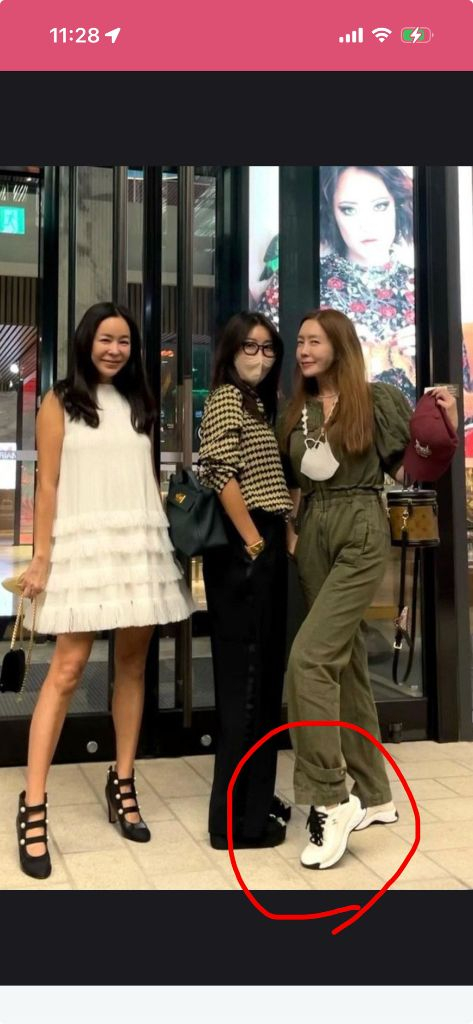 제니 ch 믹스드파이버 스니커즈 블랙 37--1