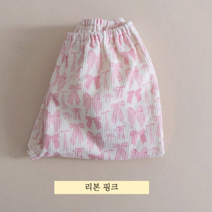 프레젠트프로젝트 코듀로이 리본핑크 s