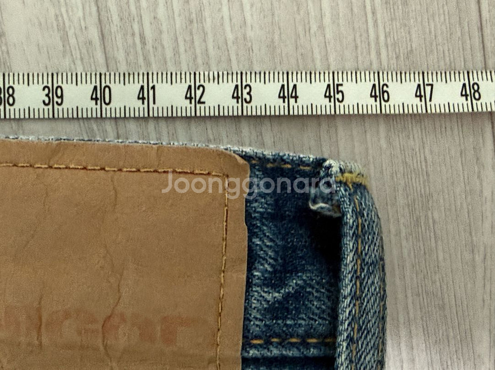 옴니갓 데님 청바지 (사이즈: 34)--7