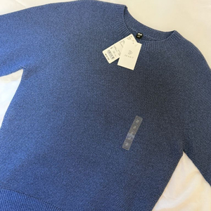 [새 상품] 유니클로 워셔블 3D니트 s(남녀공용)