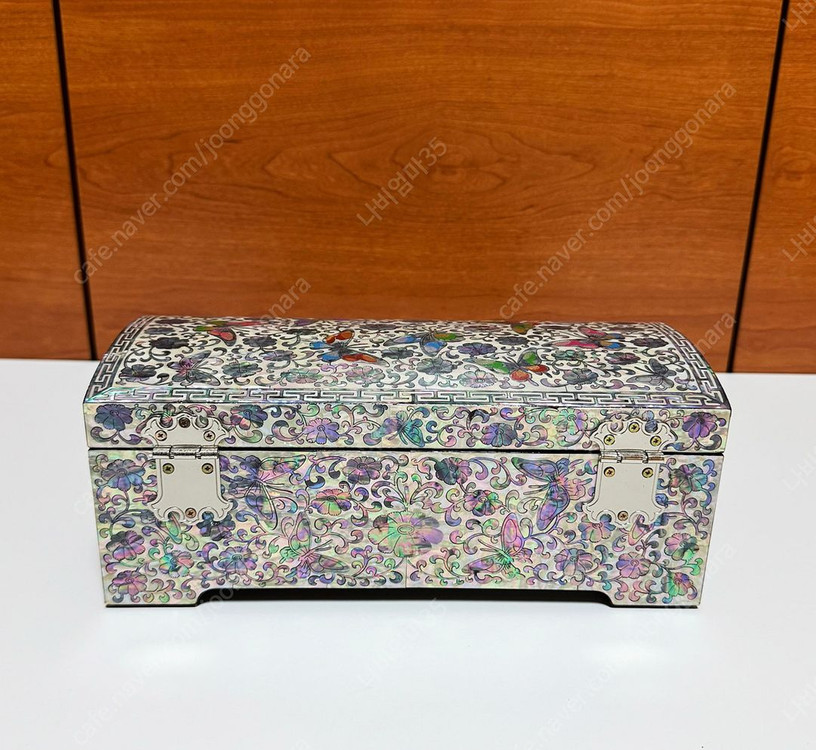 나전칠기 자개보석함 박인호작품 (새상품)--2