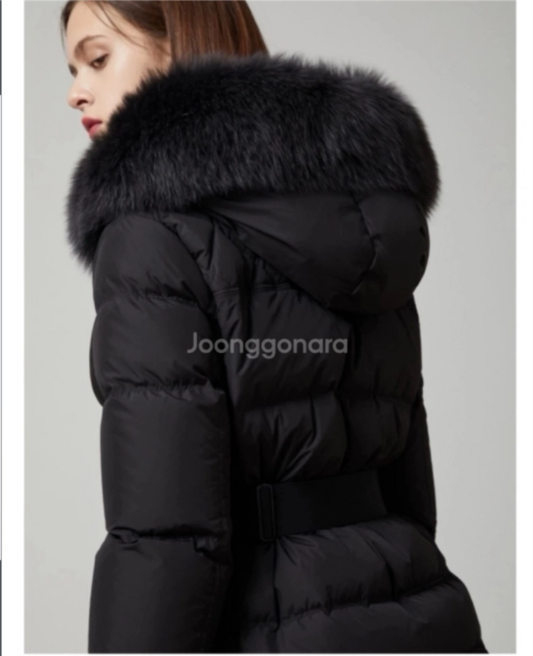 ZOOC 슬림핏구스다운 벨트패딩 55사이즈 이미지