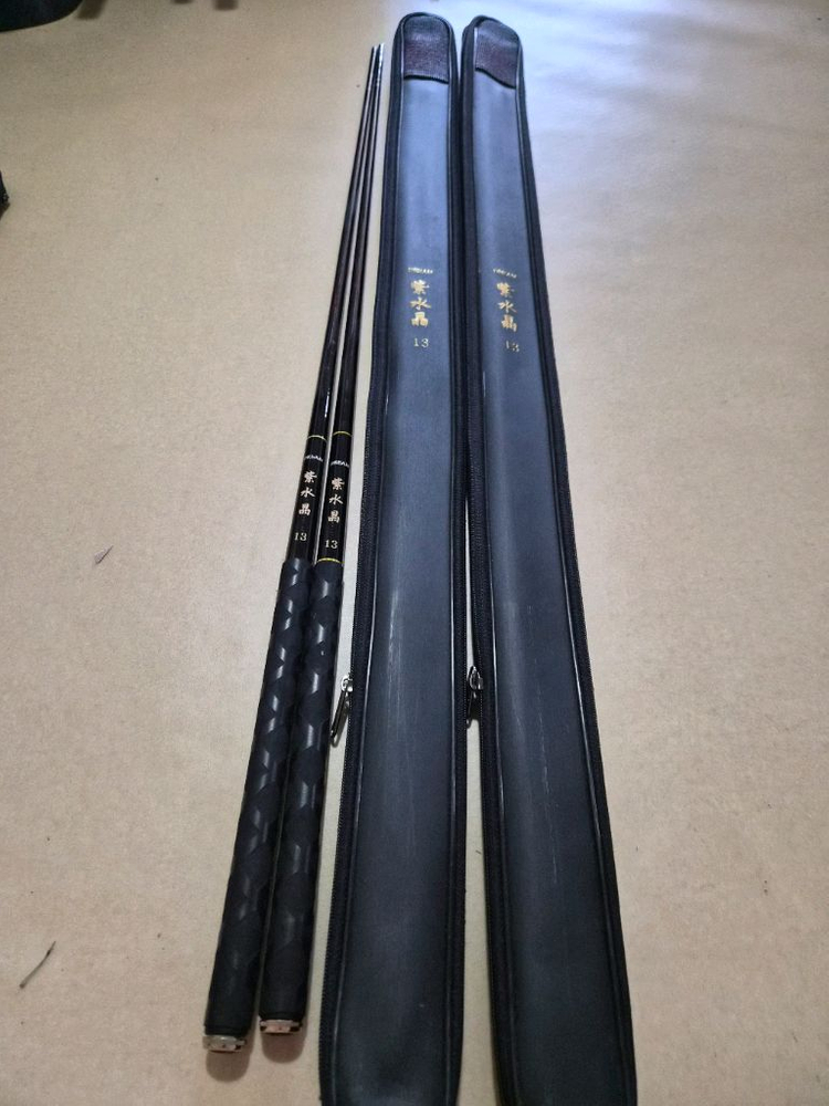 자수정드림 13칸쌍포 민물낚시대--1