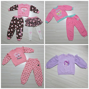 1-2회착용 캐치티니핑 리리끌레르 왕기모 상하복 130 일괄