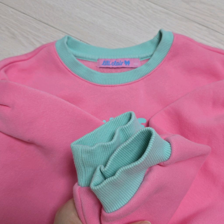 1-2회착용 캐치티니핑 리리끌레르 왕기모 상하복 130 일괄--4