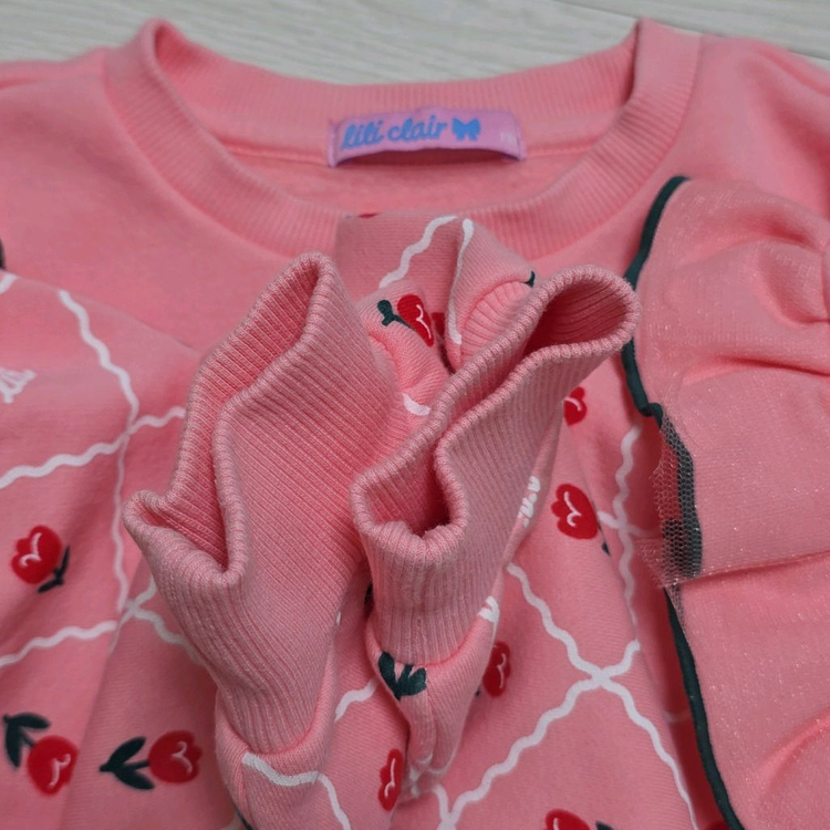 1-2회착용 캐치티니핑 리리끌레르 왕기모 상하복 130 일괄--6